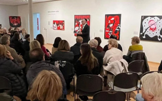  Former IIAS Fellow Yohanan Petrovsky-Shtern Unveils War-themed Exhibition in Chicago
