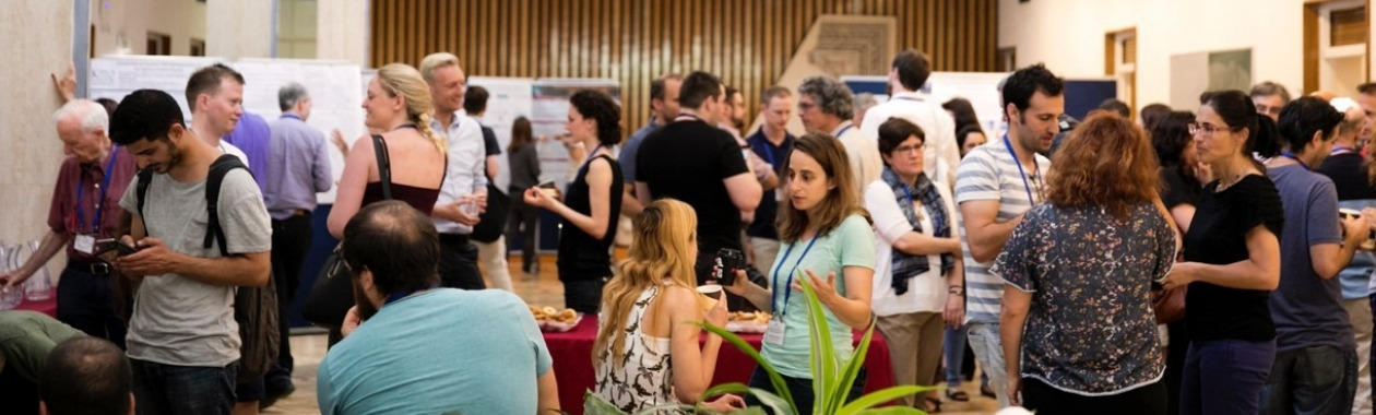 Participants in a conference at the Institute